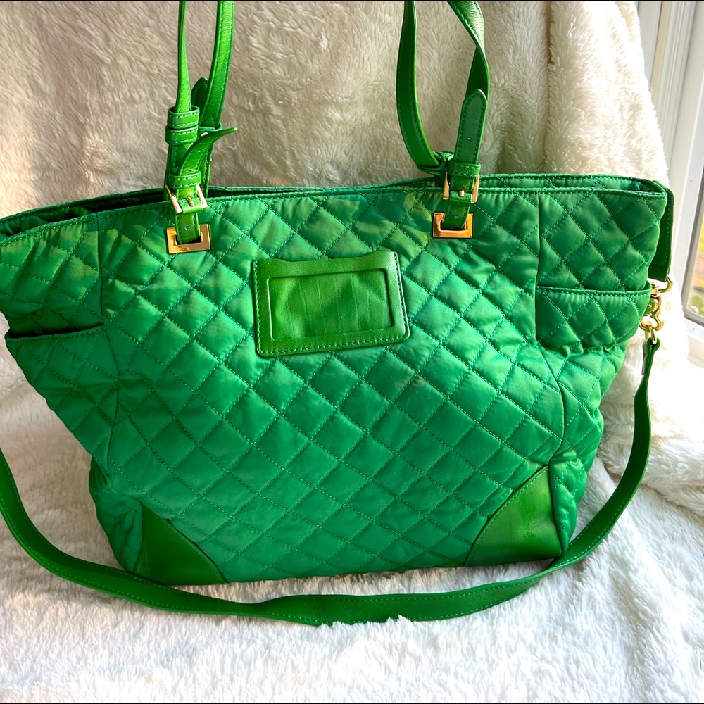 MZ Wallace quilted tote bag.